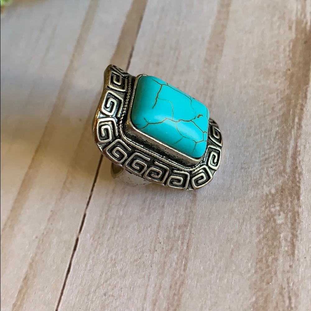 Turquoise detail ring - Picture 2 of 5